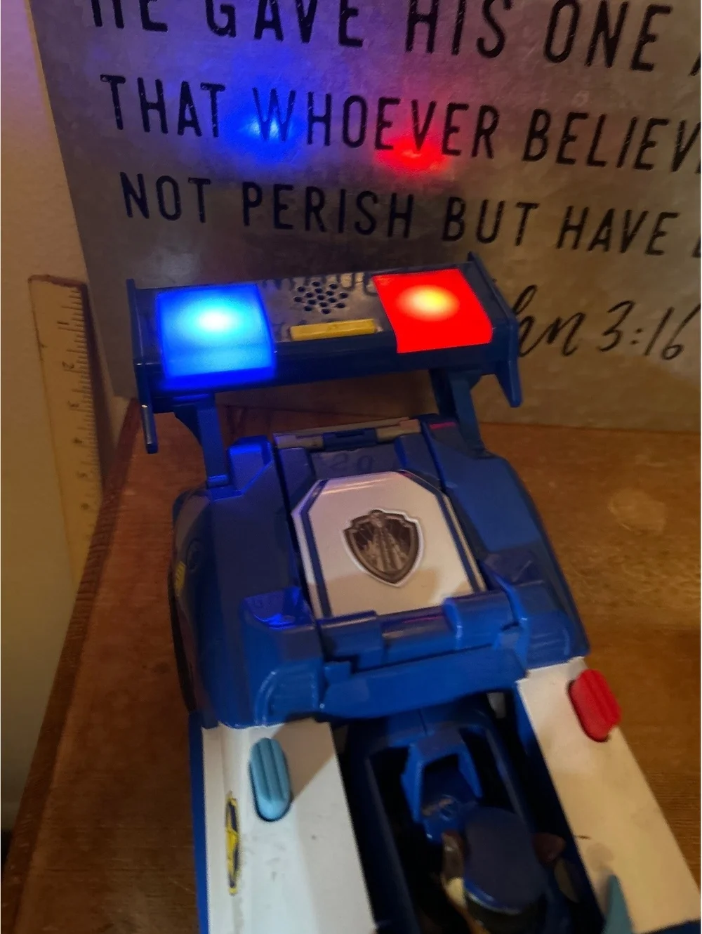 Paw Patrol Chase's Police Cruiser Vehicle Toy with Lights and Sounds